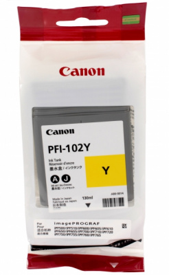 �������� Canon Ink Tank PFI-102Y ������ (yellow) (0898B001)