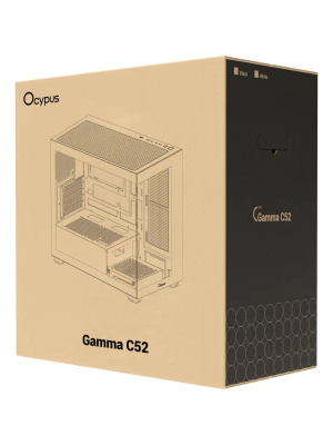 ������ Ocypus Gamma C52 BK, MATX, USB3.0*1+USB2.0*2