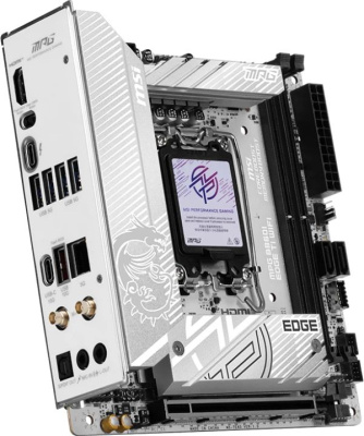 ����������� ����� MSI MPG B860I EDGE TI WIFI, Socket AM5, AMD B860, mini-ITX, Ret