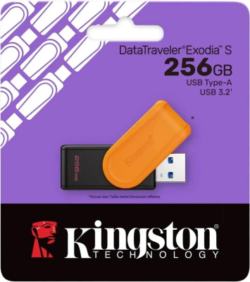 ���� ���� Kingston 256GB DataTraveler Exodia S DTXS/256GB USB3.2 ���������/������