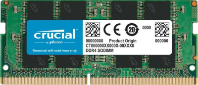   16Gb DDR4 2666MHz Crucial SO-DIMM (CB16GS2666)