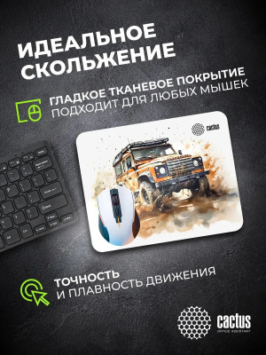 ������ ��� ���� Cactus Jeep 250x200x3�� (CS-MP-D11S)