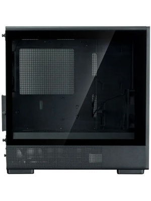 ������ ZALMAN P10 NAMU, MATX, BLACK, WINDOW, FRONT COVER WALNUT, 2x3.5", 3x2.5", 1xUSB TYPE-C, 1xUSB3.0, FRONT 2x120mm, REAR 1x120mm ARGB