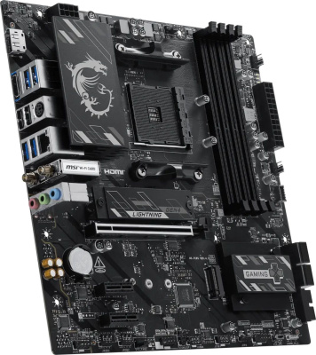 ����������� ����� MSI B550M Gaming Plus WIFI6E, mATX, AMD B550, AM4