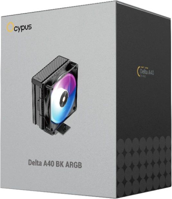 ����� ��� ���������� Ocypus Delta A40 BK ARGB Black 220W/ All Intel/ AMD AM*/ Screws