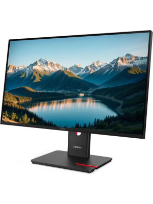 ������� Lenovo T27Q-40 27", 16:9, IPS, QHD, 4ms, 350cd, 120Hz, HDMI, DP, USB-C, USB, HAS