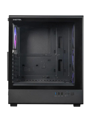 ������ XASTRA A315 4ARGB Black ATX/Mesh/ Screwless TG/ 1x120mm+1x360 FA ARGB PWM fans/ A315-1FA36A-1FA12A