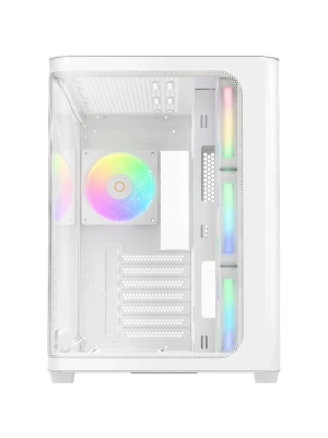 ������ Ocypus Iota C70 WH Curve ARGB Digital, ATX, Type-C*1, USB3.0*2, REAR 1x120mm ARGB, MB SIDE 3x120mm ARGB