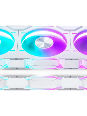 �������� ������������ (3��.) PHANTEKS D30 DRGB Reversed White 140x140x30�� (PWM, 20��./���, 250-1800 ��/���, 32.1dBa) / PH-F140D30R_DRGB_PWM_WT01_3P