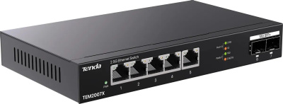 ���������� 5PORT 1000M 2SFP+ TEM2007X TENDA