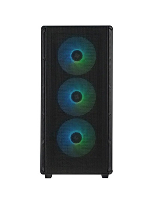 ������ XASTRA A315 4ARGB Black ATX/Mesh/ Screwless TG/ 1x120mm+1x360 FA ARGB PWM fans/ A315-1FA36A-1FA12A