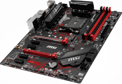   MSI B450 GAMING PLUS MAX Soc-AM4 AMD B450 4xDDR4 ATX AC`97 8ch(7.1) GbLAN RAID+DVI+HDMI