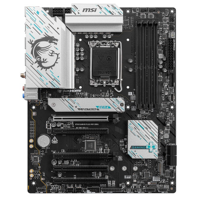 ����������� ����� MSI B760 GAMING PLUS WIFI DDR4, LGA 1700, Intel B760, ATX, Ret