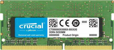  DDR4 8Gb 2666MHz Crucial CB8GS2666 OEM PC3-21300 CL19 SO-DIMM 260-pin 1.2 single rank