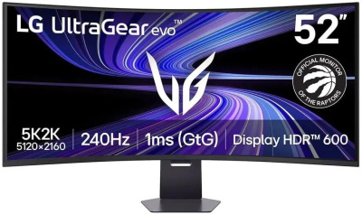 ������� LG 51.6" UltraGear 52G930B-B 5120x2160 VA LED 1ms 240Hz ������