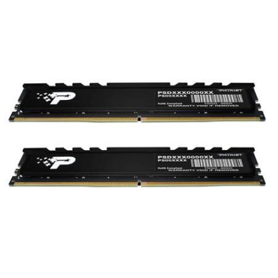 ������ DDR5 2x8GB 4800MHz Patriot PSP516G4800KH1 Signature Premium RTL PC5-38400 CL40 DIMM 288-pin 1.1� kit single rank Ret