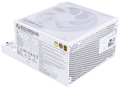 ���� ������� Lian Li EG0850G White ATX 3.1, 850W, 80 PLUS Gold, APFC, Fully Modular G9P.EG0850G.W000.RU