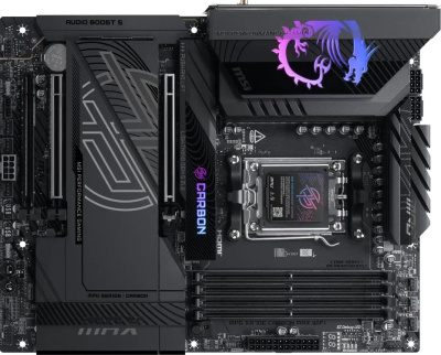 ����������� ����� MSI MPG X870E CARBON MAX WIFI, Socket AM5, AMD X870E, ATX, Ret