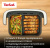 Аэрогриль Tefal Dual Easy Fry Flex EY9228E0 2700Вт черный/серебристый Аэрогриль Tefal Dual Easy Fry Flex EY9228E0 2700Вт черный/серебристый