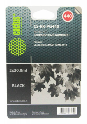 ����������� ����� Cactus CS-RK-PG440 ������ 60�� ��� Canon MG2140, MG3140