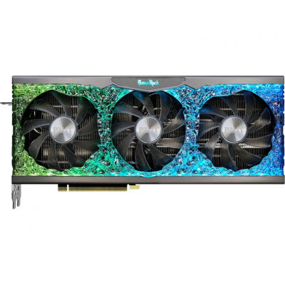  RTX3080 10240Mb Palit PA-RTX3080 GAMEROCK 10G (NED3080U19IA-1020G) 320 GDDR6X 1440/19000/HDMIx1/DPx3/HDCP (NED3080U19IA-1020G) Ret