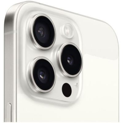 Apple iPhone 15 Pro Max 512GB (MU6V3J/A)   (White Titanium) Dual SIM (nano-SIM + eSIM)
