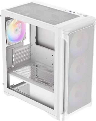 ������ �� SAMA S31 White, ��� ��, Midi-Tower, White (S31-WHMMA4X1-GL)