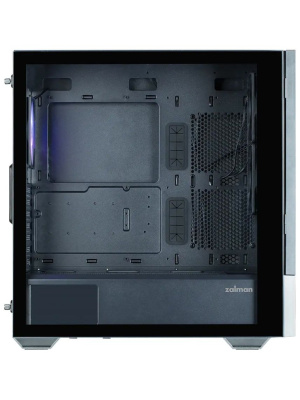 ������ ZALMAN Z10 DS, ATX, BLACK, WINDOW, built-in 15.6-inch FHD display, 2x3.5", 2x2.5", 2xUSB3.0, 1xUSB 3.1 Type-C, FRONT 2x120mm, REAR 1x120mm ARGB
