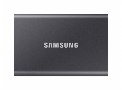    1Tb SSD Samsung T7, PCIe USB3.2/Type-C Titan Grey Retail (MU-PC1T0T/WW)