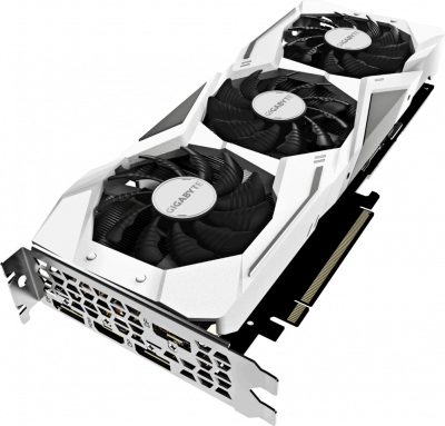  nVidia GeForce RTX2060 Gigabyte PCI-E 6144Mb (GV-N2060GAMINGOC PRO WHITE-6GD)