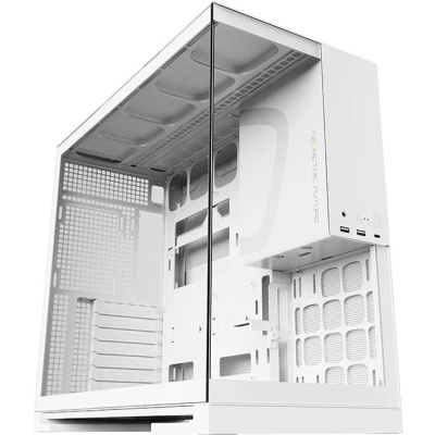 ������ Geometric Future Model 5 White with fans / mid tower, E-ATX / 5x140mm ARGB fans / 1AM5WKWT01100