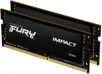 ������ ����������� 64GB Kingston FURY Impact KF432S20IBK2/64 3200MHz DDR4 CL20 SODIMM (Kit of 2)