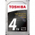   Toshiba N300 3.5" 4Tb SATA III, 128Mb, 7200rpm HDWQ140UZSVA