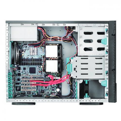 ������ CHENBRO SR10566H08*14952 PLUS SERVER,BK CC1012,SUPPORT RACKMOUNT SLIDE RAIL,W/FAN SUPPORT(8CM),W/BL