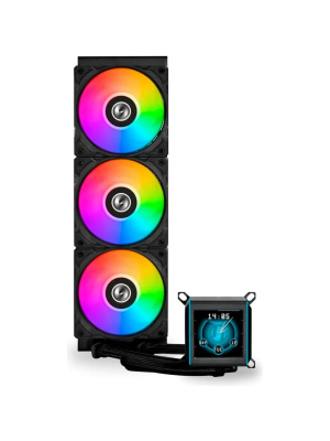 ������� �������� ���������� Lian Li GA II LCD 360 Black (GA2ALCD36B) / 3x120mm ARGB PWM Fans / G89.GA2ALCD36B.R0