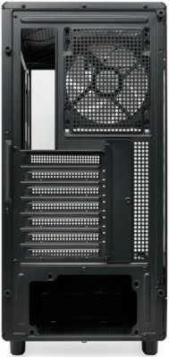 ������ �� ��� ����� ������� HSPD F510, Panoramic Mid Tower, Black, F510-TGBK-ARGB