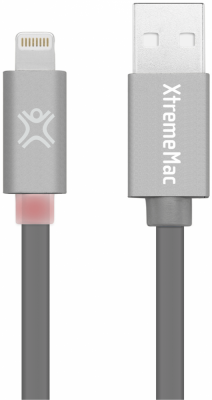  XtremeMac Lightning to USB Flat LED. 1,2    (XCL-FLD-13)