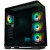 ������ XASTRA Q600 4ARGB-C10 Black ATX/Aquarium/Screewless/3x120mm ARGB PWM FM fans/Argb+PWM HUB 10port/ Q600-4FM12A-C10