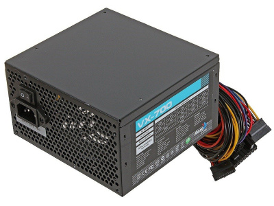 ���� ������� Aerocool 700W Retail VX PLUS 700 ATX v2.3 Haswell, fan 12cm, 500mm cable, power cord, 20+4P, 4+4P, PCIe 6+2P x2, PATA x3, SATA x6, FDD