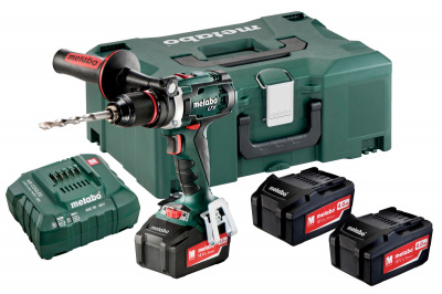 Metabo BS 18 LTX Impuls  - [602191960] { 18 , Set 3x4.0 Metalock, 2 