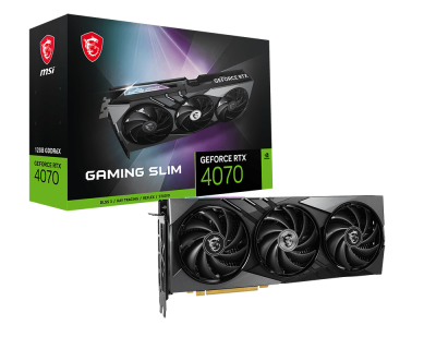  MSI GeForce RTX 4070 GAMING SLIM 12G