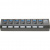 USB хаб 5BITES HB37-303PBK, BLACK USB хаб 5BITES HB37-303PBK, BLACK