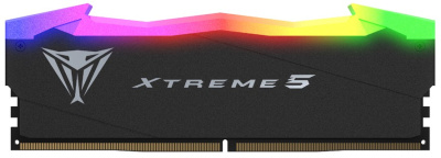 ����������� ������ 48GB (24GBx2) Patriot Viper XTREME 5 RGB PVXR548G80C38K, 8000MHz, CL38, UDIMM,  KIT