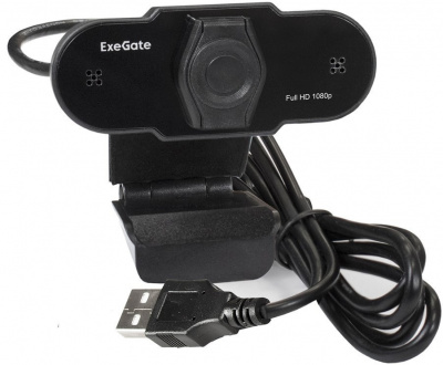 ���-������ Exegate BlackView C615 FullHD Tripod (1920x1080, USB 2.0, ����������� �������������, ���������� �������� � ���������������, ������-��������)