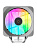 ����� Ocypus Delta A40 EX BK Digital, 120mm ARGB FAN, Top Display Panel, 4 HEAT PIPES, 4-PIN PWM, 500-1800 RPM, 29DBA, HYDRO BEARING, LGA115X/1200/1700/18XX, AM4/AM5
