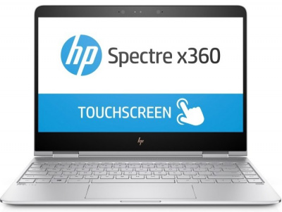  HP Spectre x360 13-ae010ur <2VZ70EA> i7-8550U(1.8)/8GB/256GB SSD/13.3" FHD IPS Touch/Int:Intel UHD 620/BT/FHD IR Cam/Win10 + Pen/Silver -Trans (2VZ70EA)
