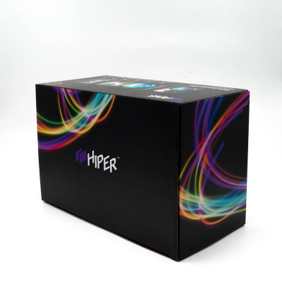   HIPER H-TR4(BK) FlameThrower PRO 2.1 (RGB , 2  3  + 5 , USB, Jack 3,5 , FM, Bluetooth + SD)