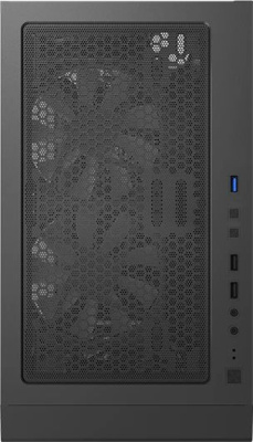 ������ Montech X3 GLASS Black / ATX / 3x140mm & 3x120mm FRGB fans / X3GB