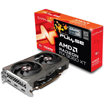 ���������� Sapphire AMD Radeon RX 9060 XT Pulse, 8Gb GDDR6, Ret (11350-05-20G)
