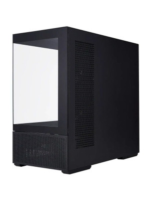 ������ 1STPLAYER CV6 ARGB Black / mATX / 3x120mm ARGB & 2x120mm fans / CV6-BK-2FAR-2FH7R-1FH7